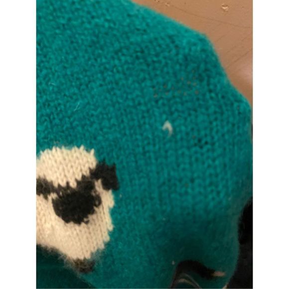 Vintage Robert Scott Ltd Shetland wool sweater vest size 34 Made in Hong Kong Bl - Picture 7 of 7